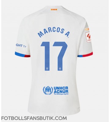 Barcelona Marcos Alonso #17 Replika Bortatröja 2023-24 Kortärmad